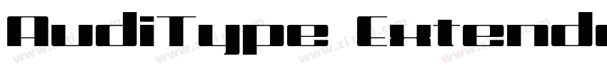 AudiType ExtendedBol字体转换